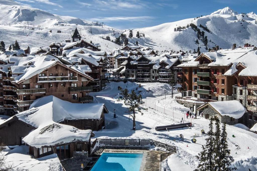 Spacious Ski-In Ski-Out Apartment 4-6 Pax, 161 Sources De Marie Arc 1950 Les Arcs  Bagian luar foto