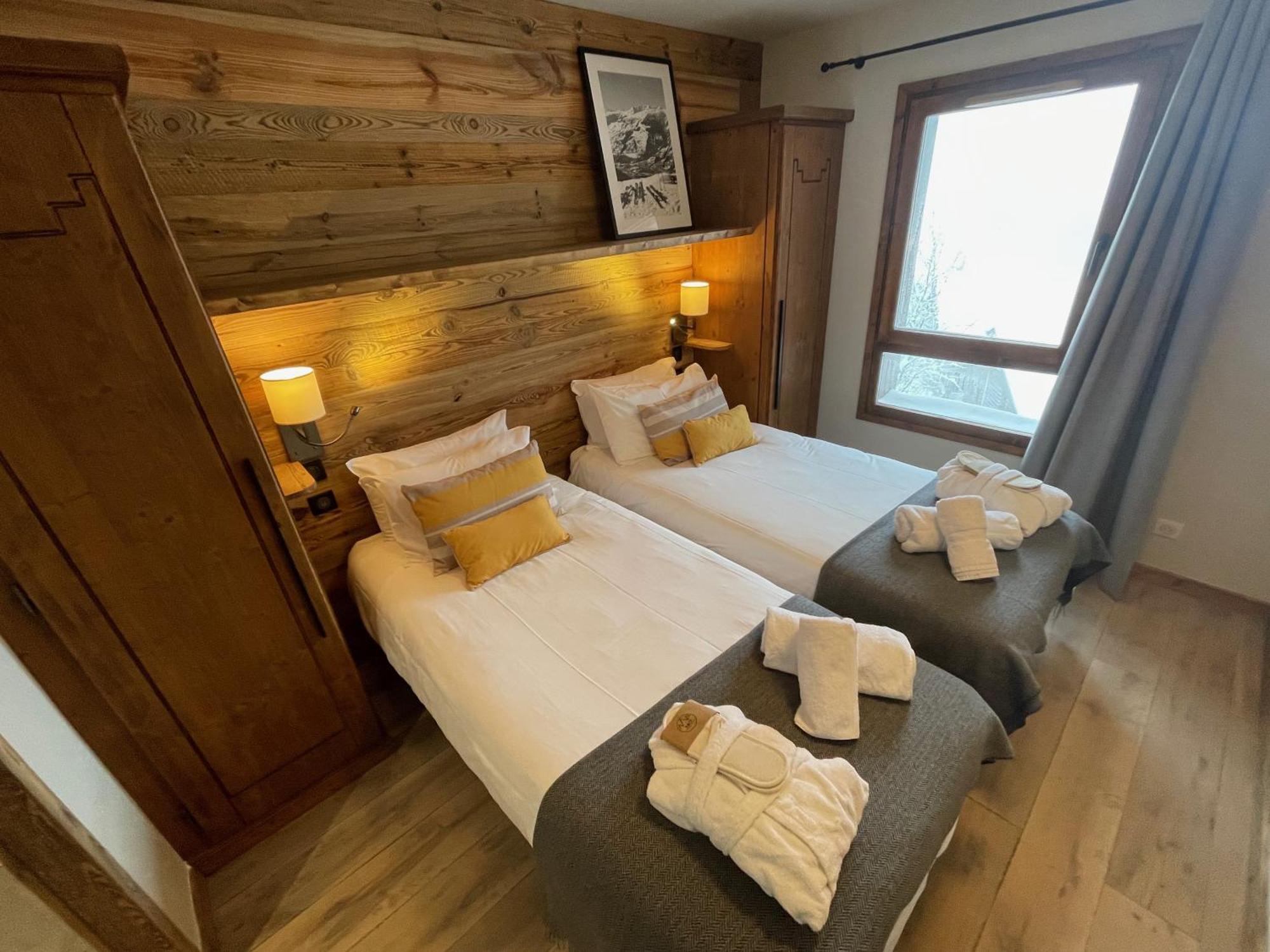 Spacious Ski-In Ski-Out Apartment 4-6 Pax, 161 Sources De Marie Arc 1950 Les Arcs  Bagian luar foto